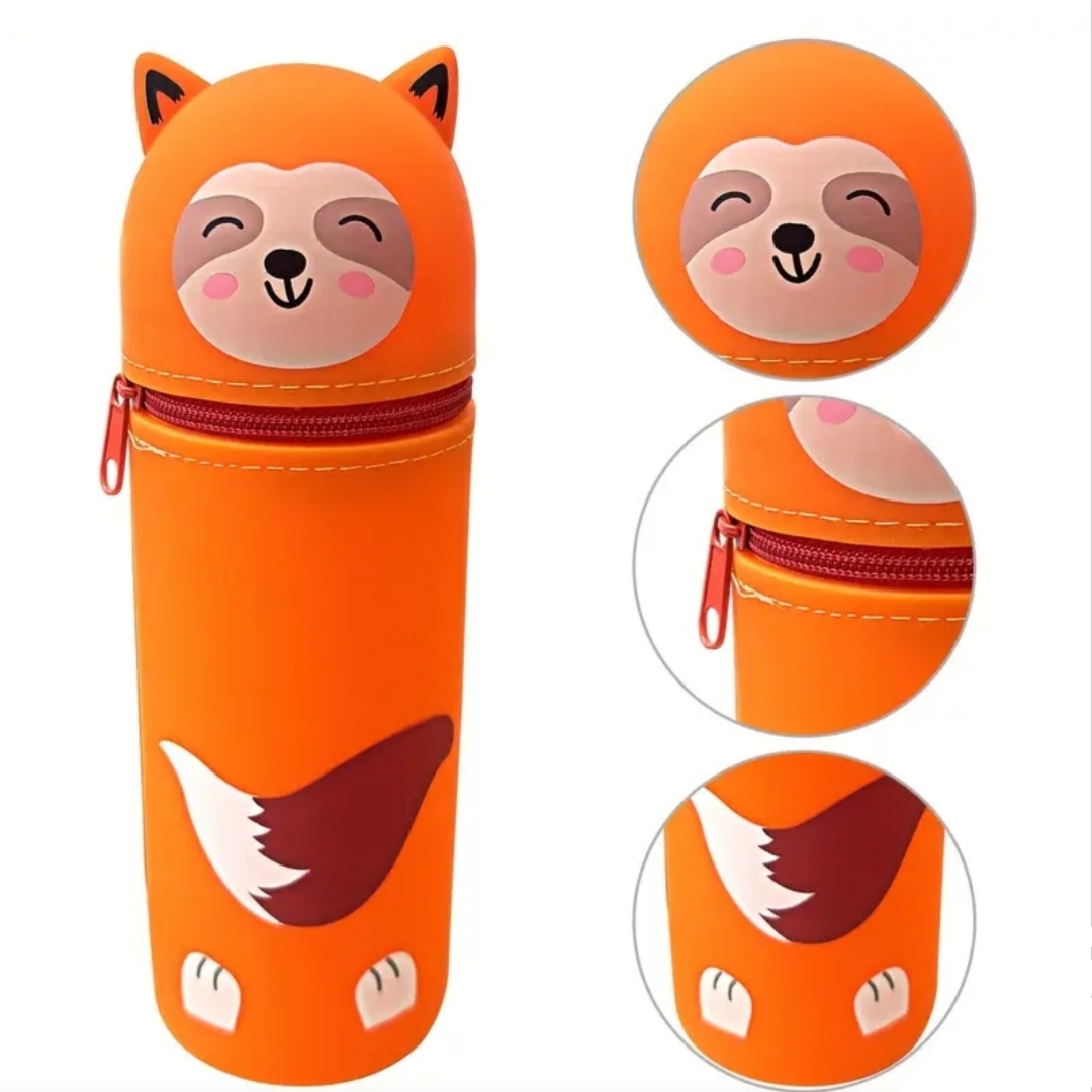 Κασετίνα Σιλικόνης με Σχέδιο Αλεπού - Image 3