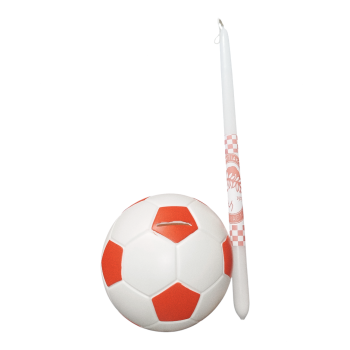 Σετ Λαμπάδα Ολυμπιακός 40εκ. με Κουμπαρά