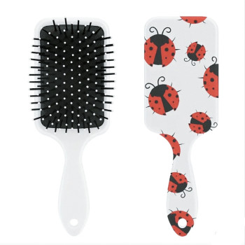 Βούρτσα Μαλλιών με Σχέδιο Πασχαλίτσες