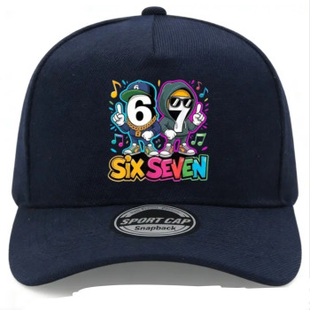 Μαύρο Καπέλο Six Seven (67) – Streetwear Style