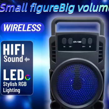 Φορητό Συμπαγές Ηχείο με Υπογούφερ
