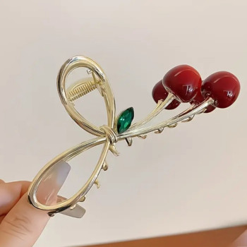 Κλάμερ Μαλλιών με Κερασάκια – Χαριτωμένο & Καλοκαιρινό Αξεσουάρ