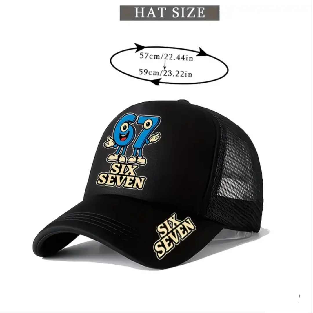 Λευκό Καπέλο SIX SEVEN - Image 3