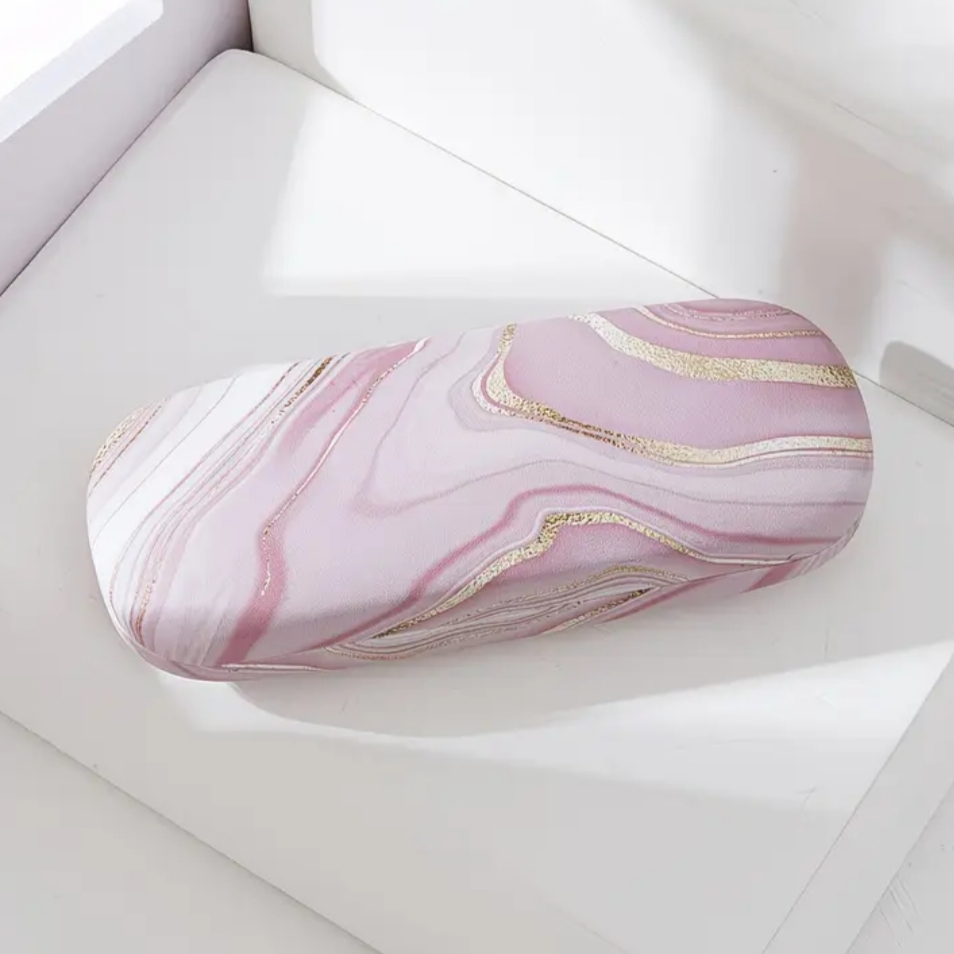 Γυναικεία Θήκη Γυαλιών Marble σε Ροζ & Μωβ Αποχρώσεις