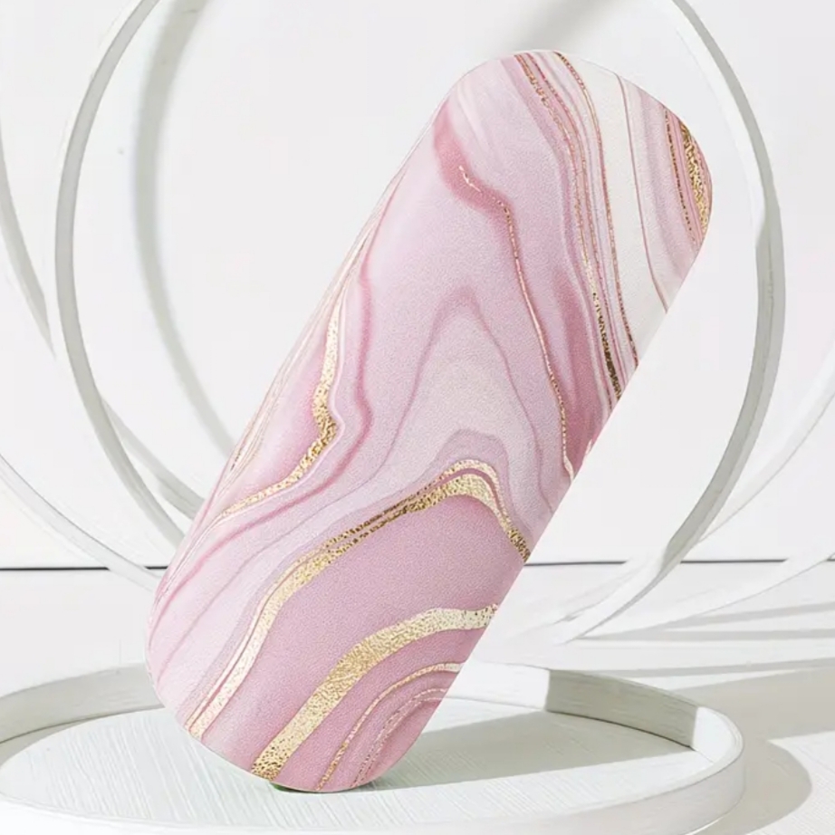 Γυναικεία Θήκη Γυαλιών Marble σε Ροζ & Μωβ Αποχρώσεις - Image 2
