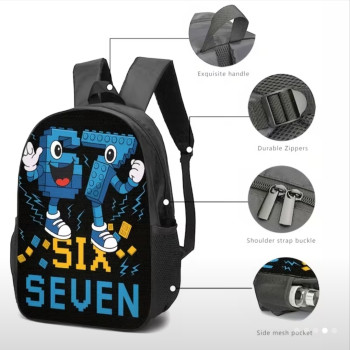Σχολική Τσάντα Six Seven με Κασετίνα & Τσαντάκι