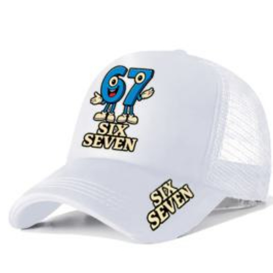Λευκό Καπέλο SIX SEVEN