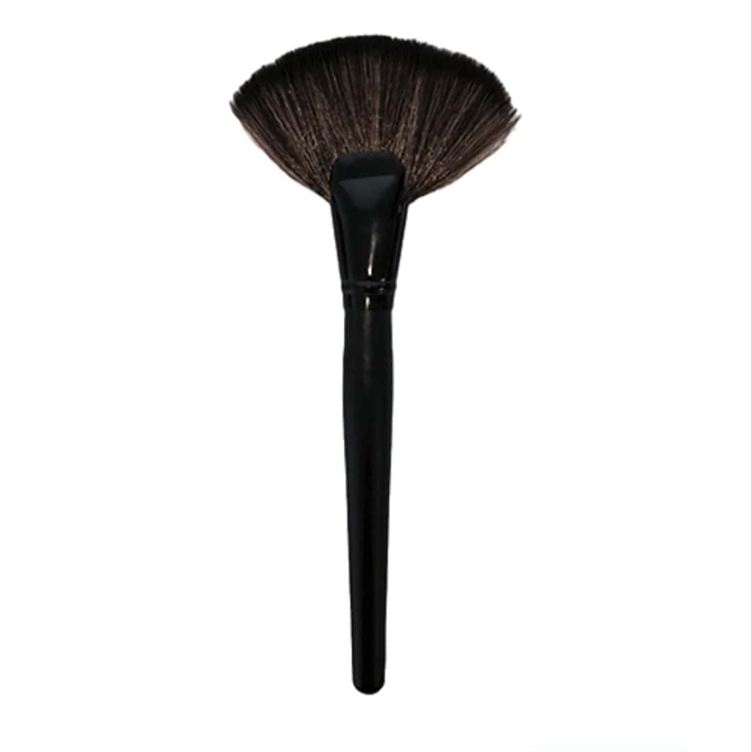 Πινέλο Μακιγιάζ Βεντάλια – Fan Makeup Brush Black