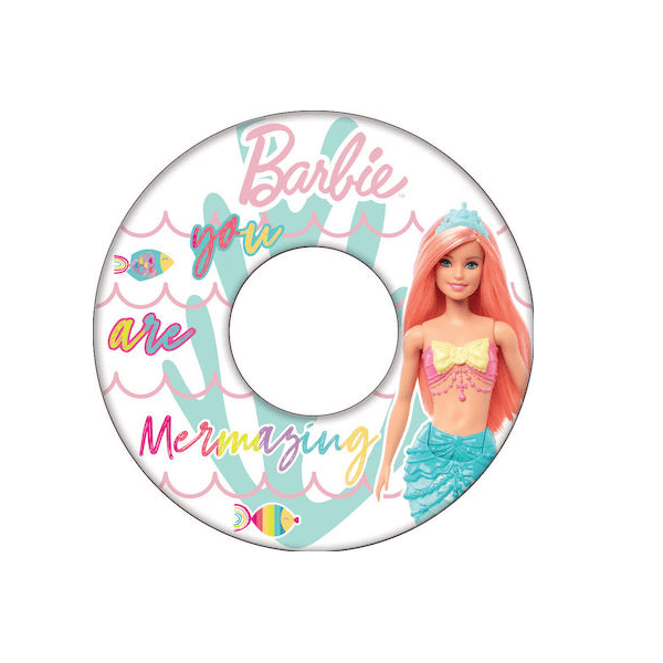 Gim Παιδικό Σωσίβιο Κουλούρα Barbie με Διάμετρο 51εκ.