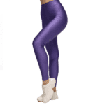 Αθλητικό Γυναικείο Κολάν Μεταλιζέ Μωβ