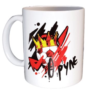 Λευκή Κούπα με Τύπωμα Ολυμπιακός “Θρύλε” 330ml