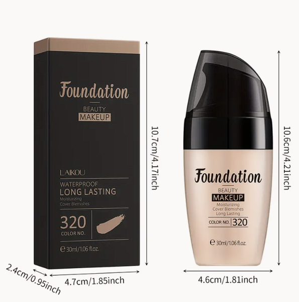 LAIKOU Ενιδατική BB Cream Foundation Αδιάβραχή 30ml - No.110 Ivory