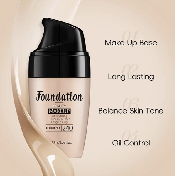 LAIKOU Ενιδατική BB Cream Foundation Αδιάβραχή 30ml – No.240 Natural