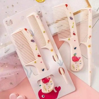 Παιδικό Σετ Χτένες 2 Μεγέθη με Σχέδιο Φάλαινες