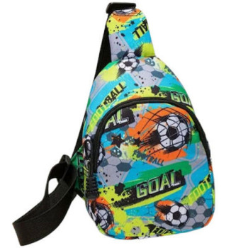 Μαύρη Τσάντα Ώμου και Μέσης με Ρυθμιζόμενο Ιμάντα