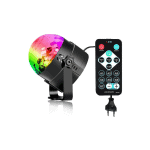 Διακοσμητικό Φωτιστικό με Φωτισμό RGB Party Light LED σε Μαύρο