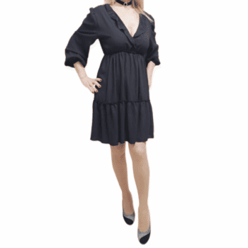 Μαύρο Φόρεμα Μίνι