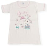Παιδικό Φανελάκι Λαγουδάκι "Flower Girl"