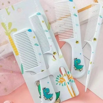 Παιδικό Σετ Χτένες 2 Μεγεθη με Σχέδιο Δεινόσαυροι