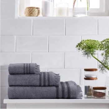 Πετσέτες Μπάνιου - Γκρι