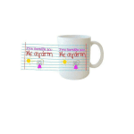 Λευκή Κούπα με Τύπωμα ‘Στην Δασκάλα μου με Αγάπη’ 330ml