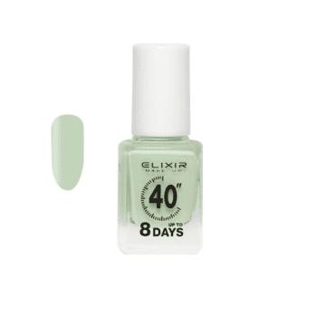 Elixir 40″ Up To 8 Days Gloss - Βερνίκι Νυχιών Μακράς Διαρκείας Quick Dry - No. 049 Soft Green 13ml