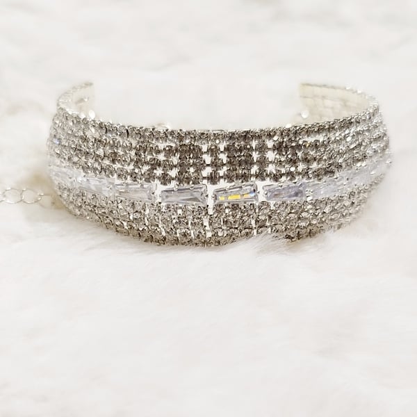 Βραχιόλι Ριβιέρα με Στρας - Image 3