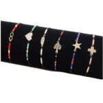 Βραχιόλια με Χαντρές σε Διάφορα Σχέδια και Χρώματα